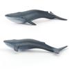Mini Marine Creature Model Great White Shark Blue Whale Pilot Whale Shark Ornament Hand-Drawn Solid Toy