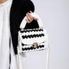 Women Handbag Woven Bags Knitted Shoulder Bag Chunky Knit Bags Crochet Top Handle Bag Lady Shopper Gifts