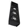 Cooling Fan for Slim Console 9 Blades 2 Speeds USB3.0 Game Console External Cooler Fan with 7 Color Light for Both Disc and Digital Editions