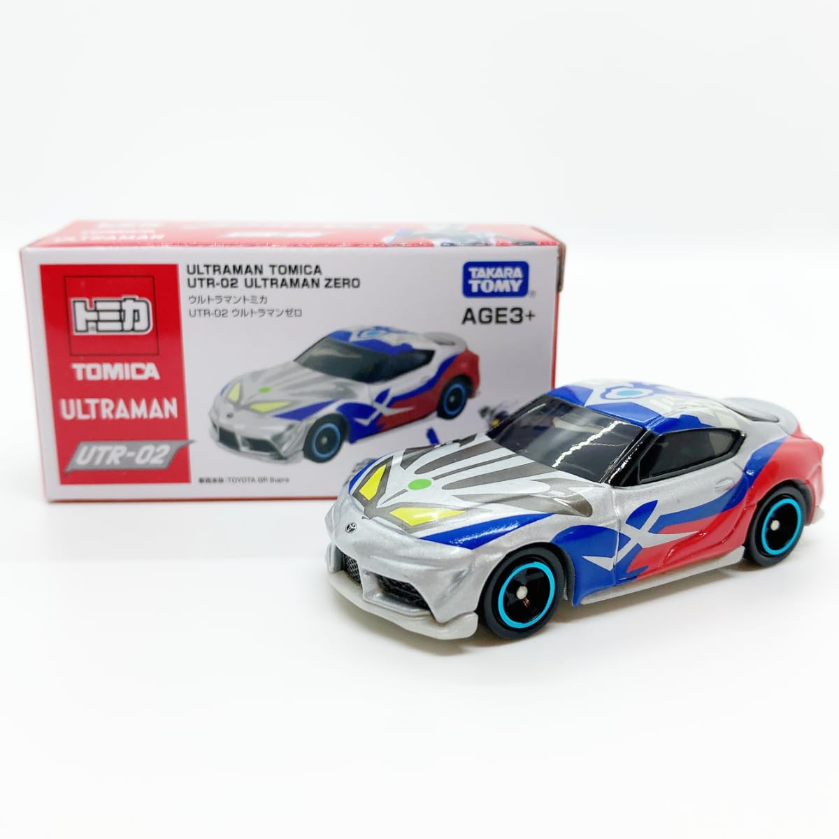

Tomica Overseas Limited Официальное сотрудничество с Ultraman Tomica Ultraman Zero Product UTR-02 [Продукт]