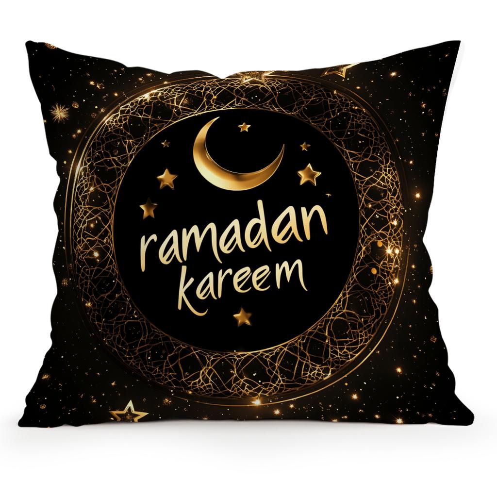 Ramadan Cushion Pillowcase Printed Polyester 40/45/50Cm Throw Pillowcover Decorative Sofa Cushion Pillowslip Home Decor