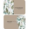 Leriya Fashion Shirt for Men | Tropical Leaf Printed Rayon Shirts for Men | Preppy Short Sleeves | Spread Collared Neck