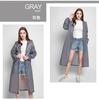 Adult thickened non-disposable raincoat travel eva outdoor travel portable thick raincoat