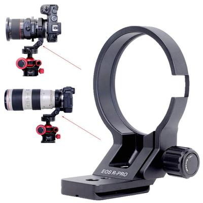 iShoot Camera Tripod Mount Tripod Mount Lens Support Lens Bracket Tripod Compatible with Canon R Mount Converter Lens Adapter Compatible with Tripod