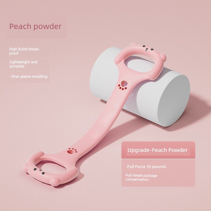 

Резинка для растяжки Открытые плечи Красивая спина Для дома Восьмерка Эспандер для груди Фитнес Оборудование для йоги Женский силиконовый эластичный 8 Удобный гаджет Тренировка Upgraded Silicone thickened Peach Powder