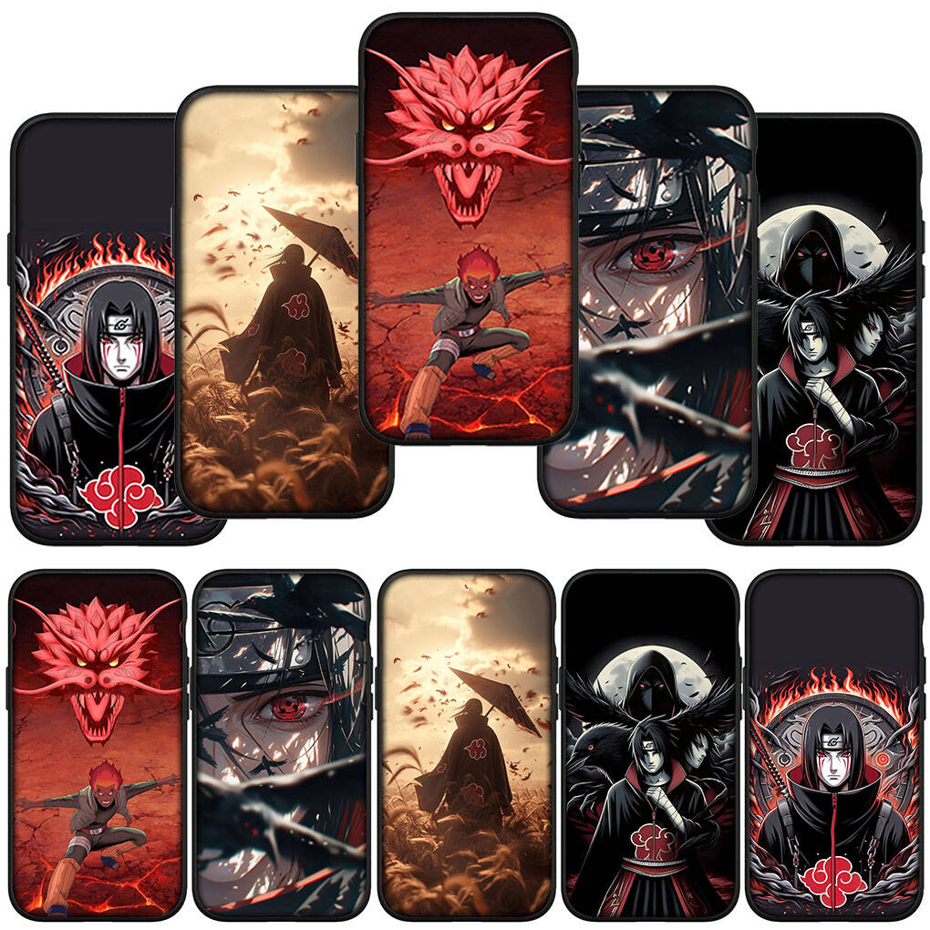 Phone Case for iPhone 17 15 16 Plus Xiaomi Poco X7 X6 F8 F7 C85 C75 C71 Redmi Note 14 12 11 13 Pro Max A4 14C 13C 15C Itachi Might Guy Narutos Coque