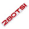 3D Metal 4MOTION 230TSI 280TSI 330TSI 380TSI Logo Badge Sticker Car Rear Trunk Emblem Decal