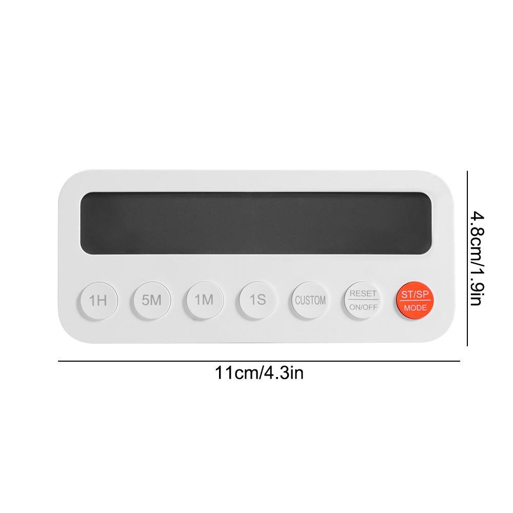 Digital Kitchen Timer Magnetic Countdown Timer Multi Functional Visual Timer Clock  Camping