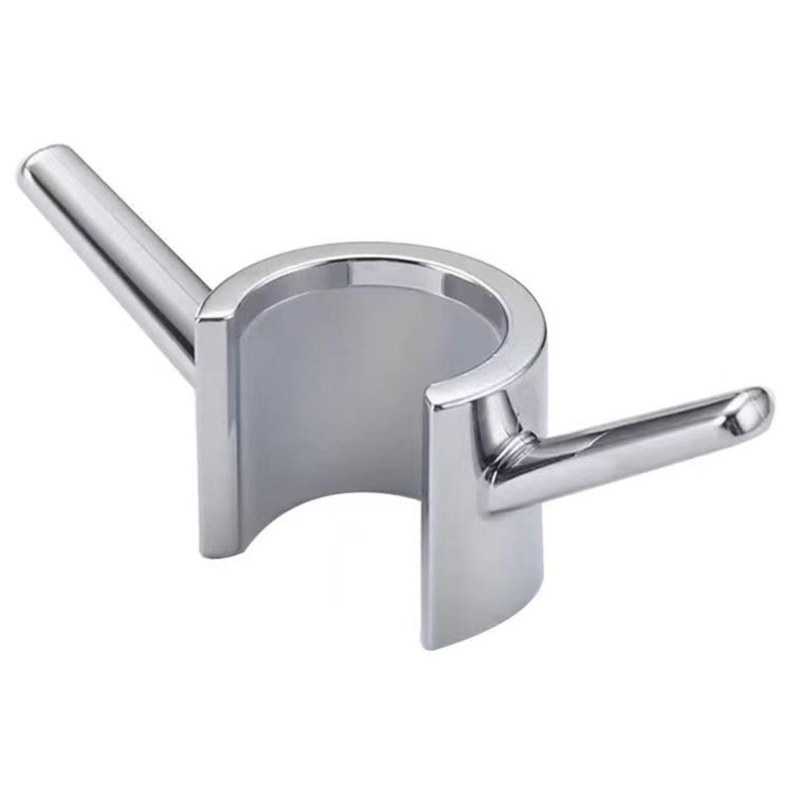 

Bathroom Shower Rod Hooks, Easy,to,install Push,button Accessories For Shower Rod Hooks. One Size