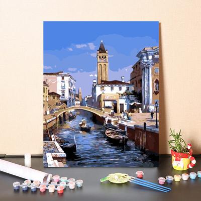Digitální olejomalba Umění na plátně Čísla Olejomalba Domácí dekorace DIY malba podle čísel