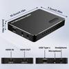 ACHAVE HDMI Capture Card USB 3.1, 4K60 HDMI 2.0 Video Capture Card VRR HDR, 2K144FPS 1080P240FPS, MJPEGYUY2NV12I420XRGBP010, Ultra Low Latency HDMI