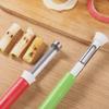 Retractable Stainless Steel Fruit Corer & Peeler for Apples and Pears