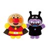 Yoshitoku Anpanman & Baikinman Hand Puppet Set Plush Toy with Ribbon Packaging - Blue