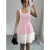 Women's Summer New Camisole Dress Contrasting Multi-layer Cake Dress