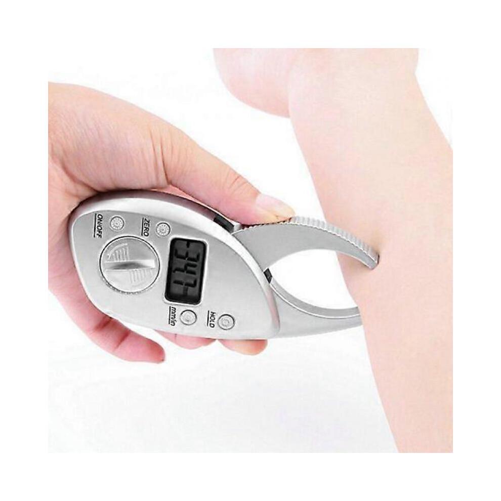 Digital Body Fat Caliper Skinfold Thickness Measurement Skin Tester