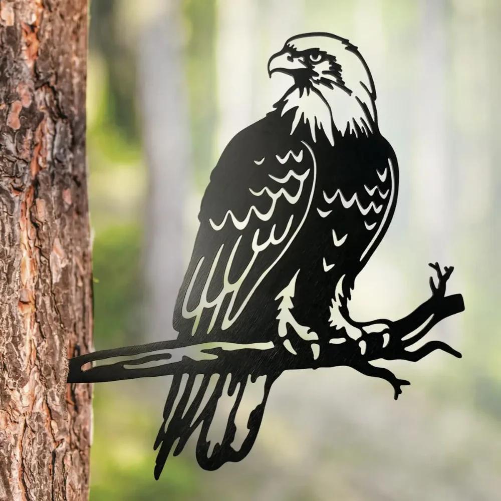 Decoração de Beija-flor de Metal: Arte de Parede Deslumbrante e Ornamentos de Jardim. Presentes Únicos. Amuleto de Pássaro ao Ar Livre para Jardins e Quintais.