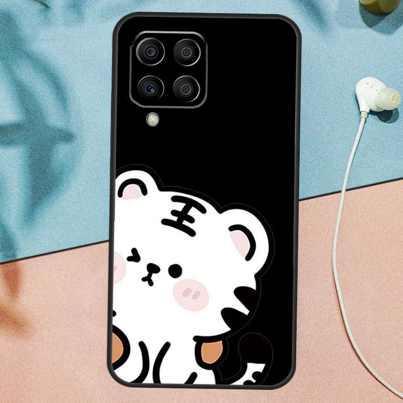 Funny Animal Cats Dog Tiger Couple Case For Samsung Galaxy M54 M14 M34 M13 M53 M56 M52 M32 M16 M11 M21 M31 M35 M12 M15 M36 M55