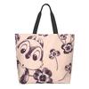 [MINIER] Chip and Dale Eco Bag, Women's Tote Bag, Shoulder Bag, Large Capacity Shopping Bag, Convenience Store Bag, Lightweight, Waterproof, Handbag,