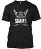 Simms Never Underestimate Heather Tee T-Shirt Made In the USA Size S To 5XL Unisex T-Shirt