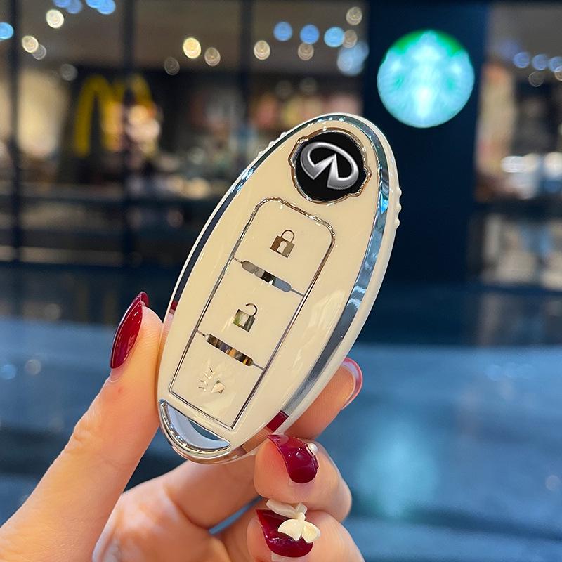 High-End Key Case for Infiniti Q50L, QX50, Q70L, and QX30 - Women's Special Edition