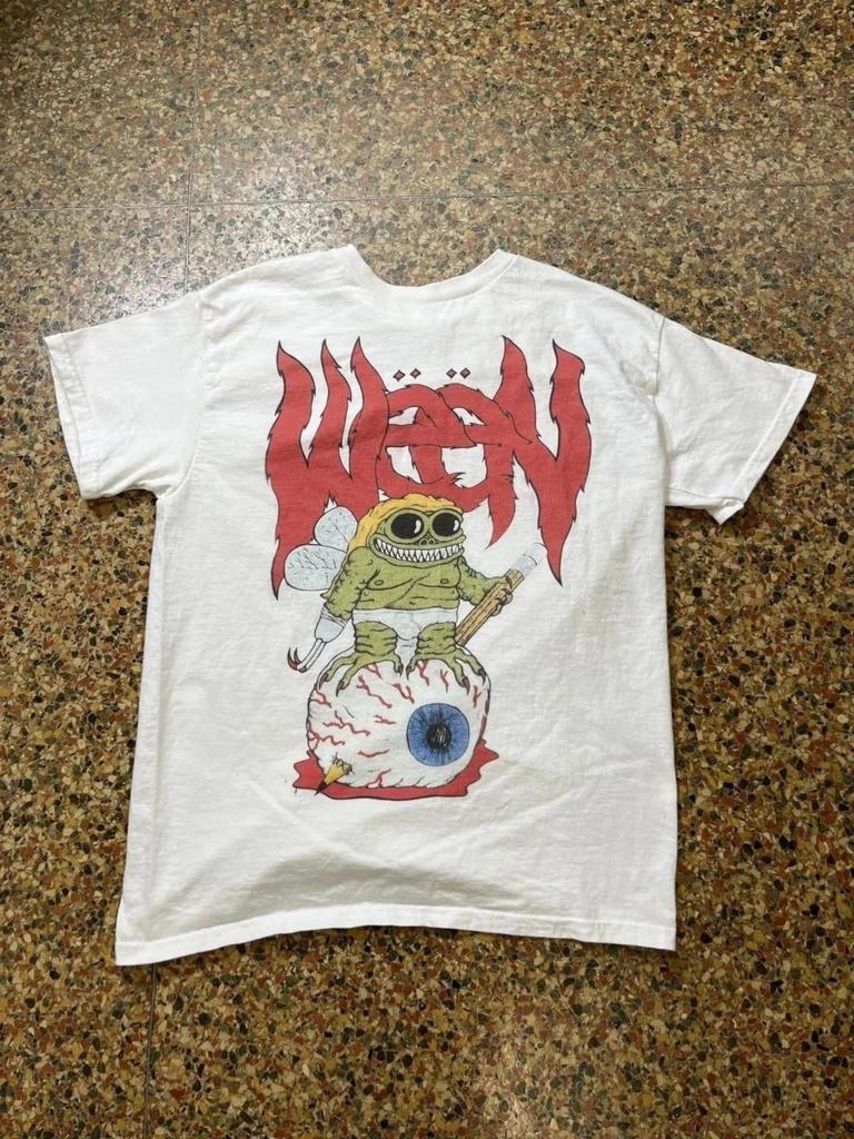 Vintage The Eye- Stabbing Frog Fans Album WiN Concert White Shirt Unisex Concert S to 5XL