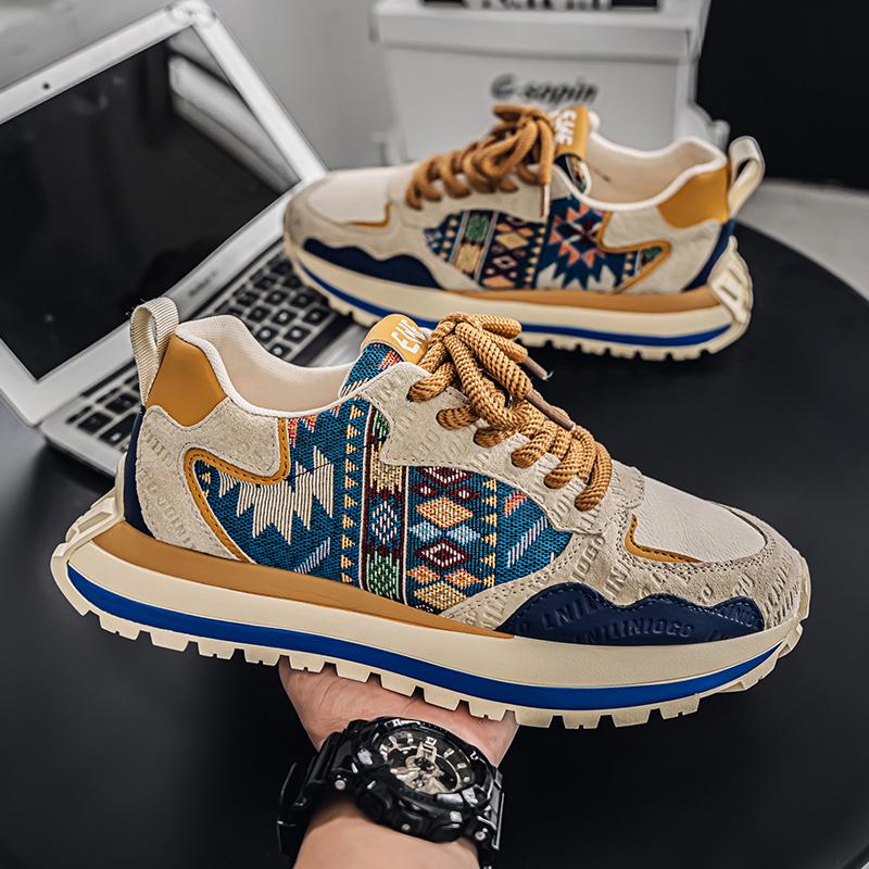 Neue Modeschuhe Herren Sneaker Leichtgewichtige Dicksohlige Freizeitschuhe Rutschfeste Tennis Sportschuhe Athletische Zapatillas