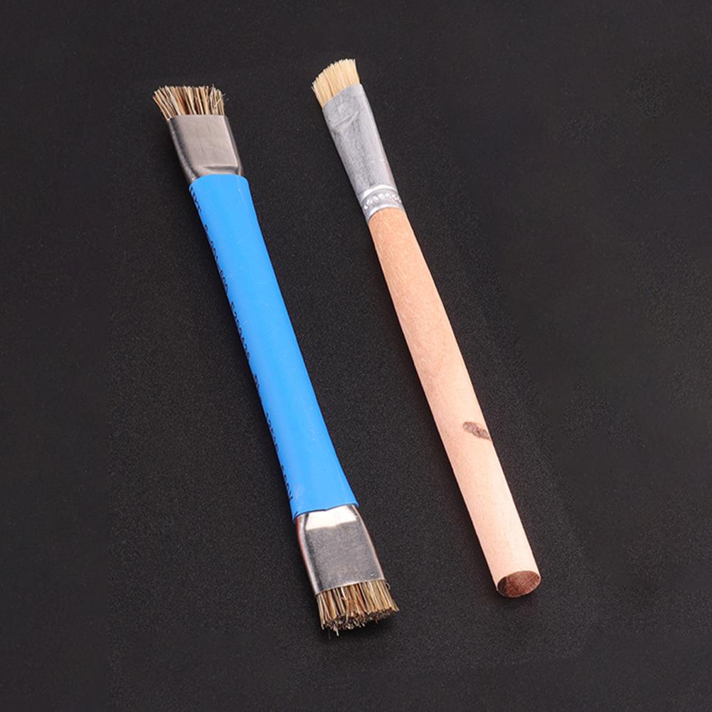 Antistatické štětiny čisticího kartáče s dvojitým zakončením ručně vyráběného nylonu