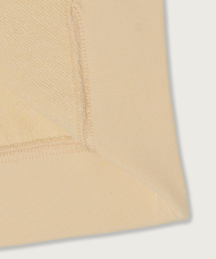 Champion Women'S Reverse Weave Big Logo Crop Sweatshirt Beige