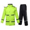 Le Zai Yu Zhong Reflective Warning Rain Suit
