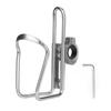 Bicycle Handlebar Water Bottle Holder, Aluminum Frame Mount Bracket with Clip, Practical Water Cage Accessory for Mountain and Road Bikes