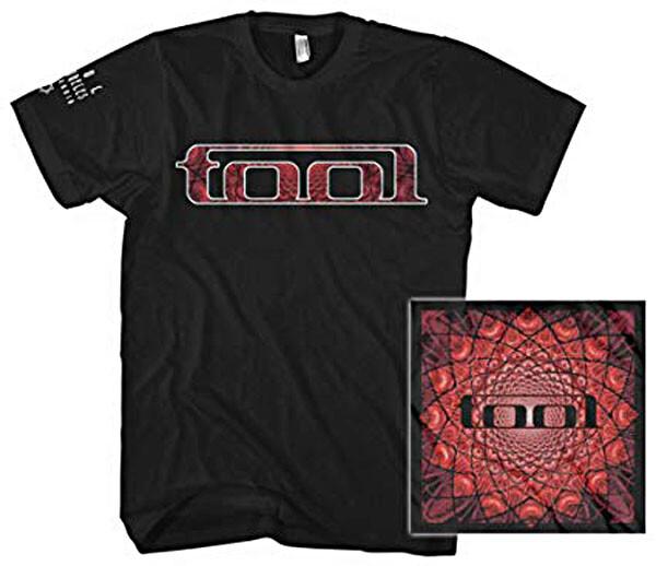 New Tool Band Shirt Red Logo Pattern Live Nation T-Shirt (SML-2XL) badhabitmerch S
