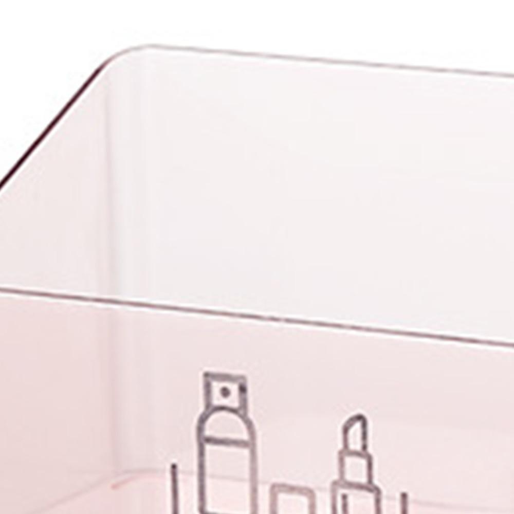 PS Desk Storage Box Multiple Functions Cosmetic Makeup Organizer Desktop Organizer  Desktop