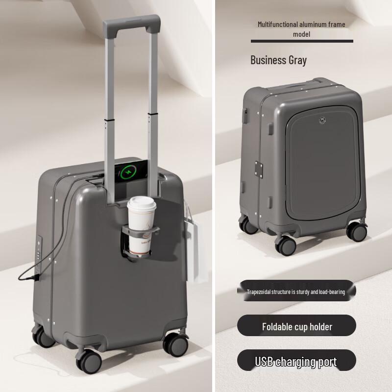 Model 906 PC Hardshell Front-Opening Travel Luggage 20 inches