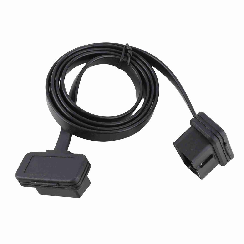 Car Auto 16 Pin Male to Female Extension Cable Diagnostic Adapter 30cmCelsius12inch Length