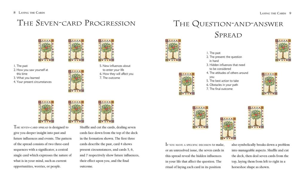 Kancharo 78-Card Tarot Card Set [The Magic of Tarot] Includes Japanese Tarot Card Instructions & Pouch (Authentic)
