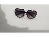 Children's Heart-Shaped Glitter Bee Sunglasses - Trendy Cartoon Style for Girls