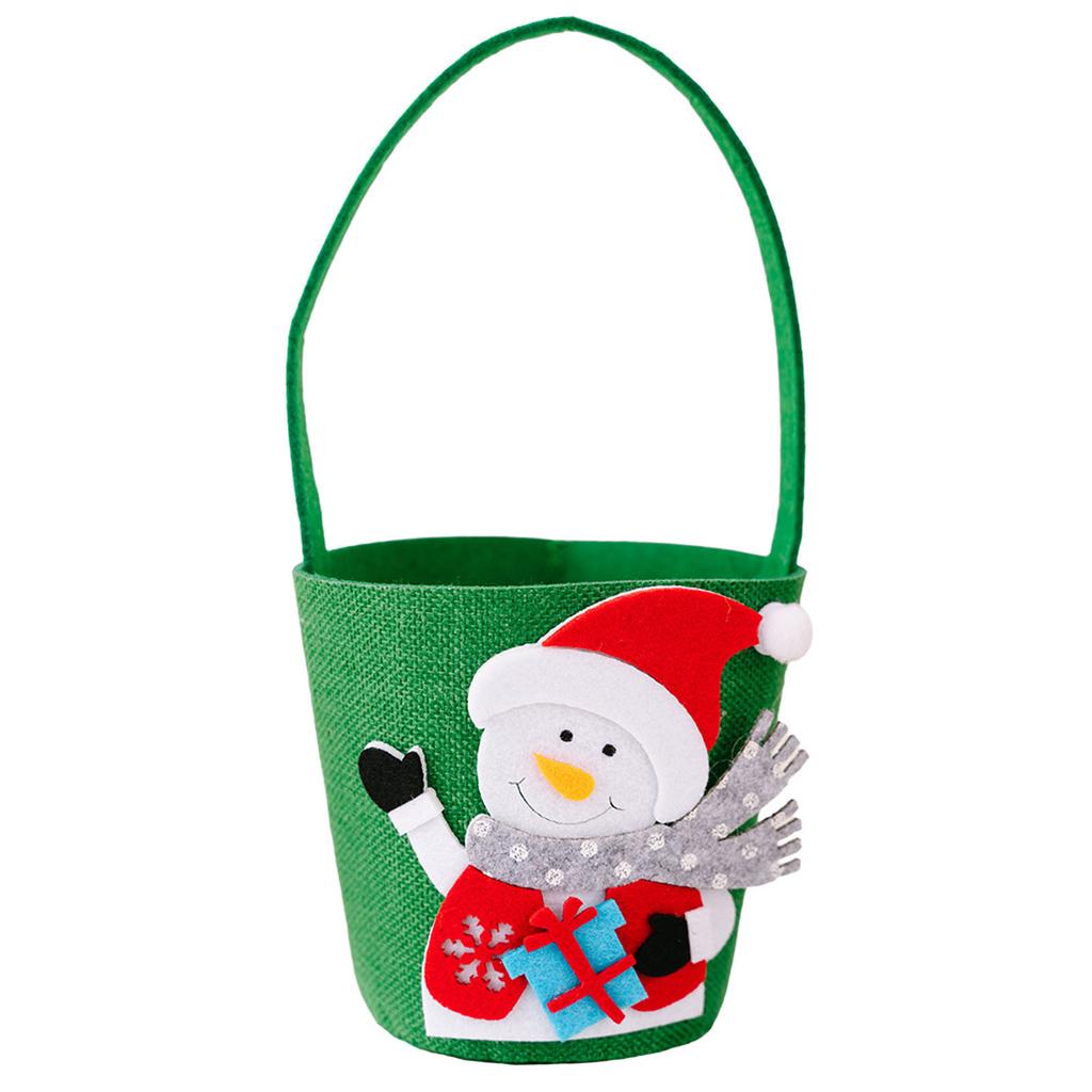 Christmas Decoration Cartoon Tote Bag Christmas Gift Bag Children's Candy Bag Gift Bag