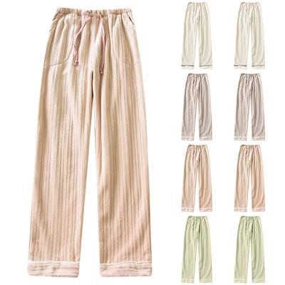 Women's Fashion Fleece Line Thickened Long Pajama Pants