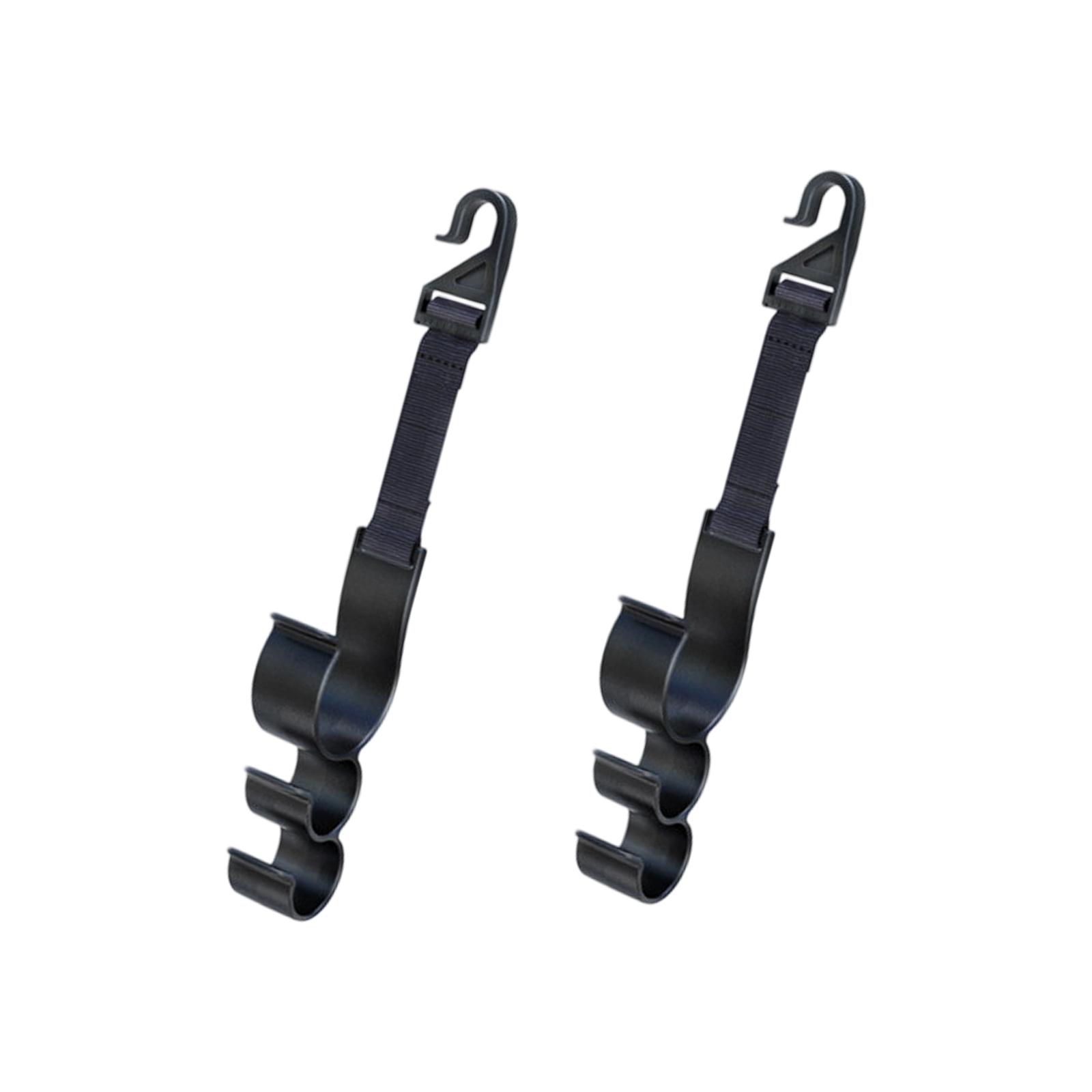 Vehicle Seat Back And Trunk Rack Slip ABS Construction For Grocery Bags And