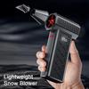 Turbo Blower 130,000 RPM Handheld Blower Dual-Mode Snow & Dust Blower with LED Light 6000mAh Cordless Portable Cleaner