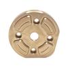 Meijiaxin Remote Control Car Brass Axle Counterweights & Gear Cover for 1/12 H12Y H12Y+ Models