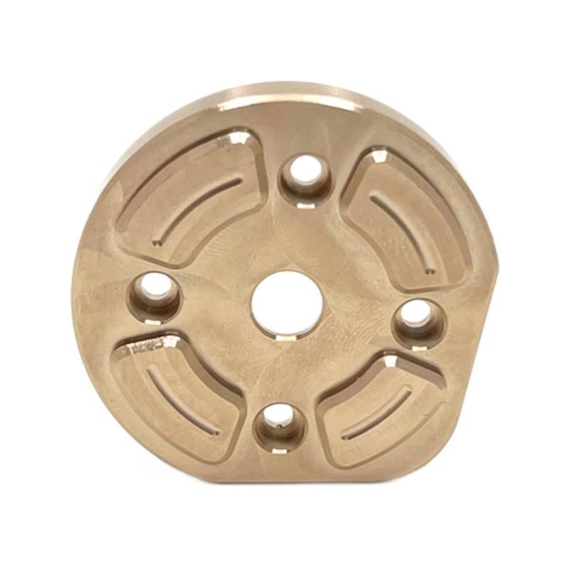 Meijiaxin Remote Control Car Brass Axle Counterweights & Gear Cover for 1/12 H12Y H12Y+ Models