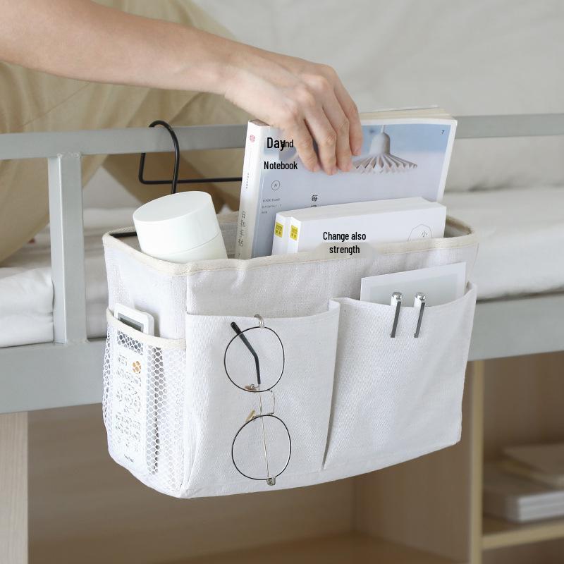

Подвесная прикроватная корзина для хранения в общежитии - Органайзер для верхней полки