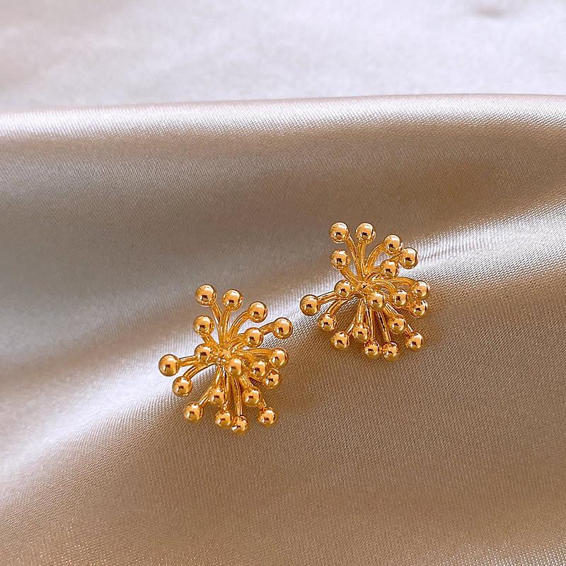 Korean Exquisite Crystal Flower Stud Earrings Elegant Fashion Sweet Imitation Pearl Wedding Party Women Earrings Jewelry Gifts