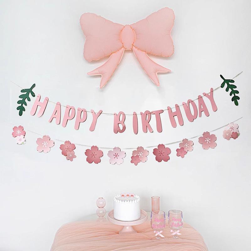 Large Macaron Bow Aluminum Film Balloon Children'S Birthday Adult Party Decoration Outdoor Decoration Props