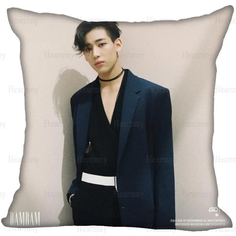 New KPOP GOT7 Pillow Case For Home Decorative Pillows Cover Invisible Zippered Throw PillowCases 45X45cm 0512