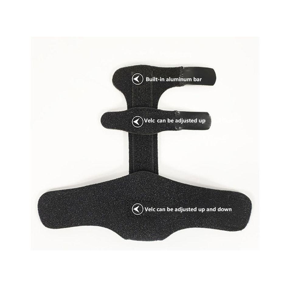 1Pcs Finger Splint Brace Thumb Care Adjustable Support Stabilizer Built-in Aluminum Alloy Fix Arthritis Pain Relief Health Care