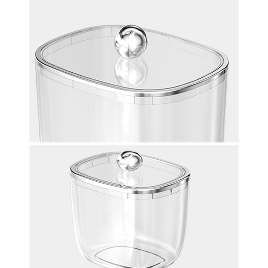 1 STÜCK Spielzeugaufbewahrungsglas Haushalt Transparent Kinder Kunststoff Baustein Aufbewahrungsglas Aufbewahrungsbox Organisieren Verschlussglas