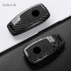 Abs Carbon Fiber Style Car Key Case Cover For Mercedes Benz A C E S G Class W177 W205 W213 X167 W222 Cla Gle Glb Gls Amg Maybach