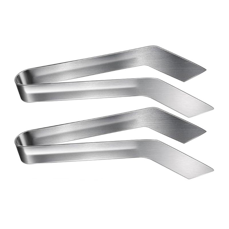 2pcs Seedling Transplants Tongs Stainless Steel Plant Transplants Pliers Garden Seedling Remove Reducing Root Damage